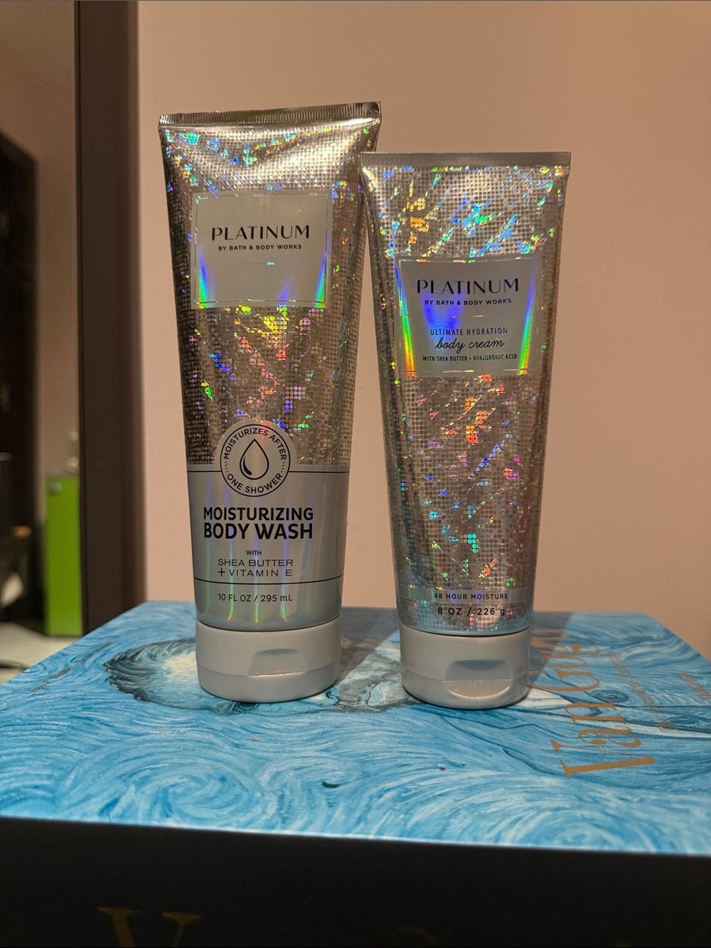 Platinum Moisturizing Body Wash & Body Cream set